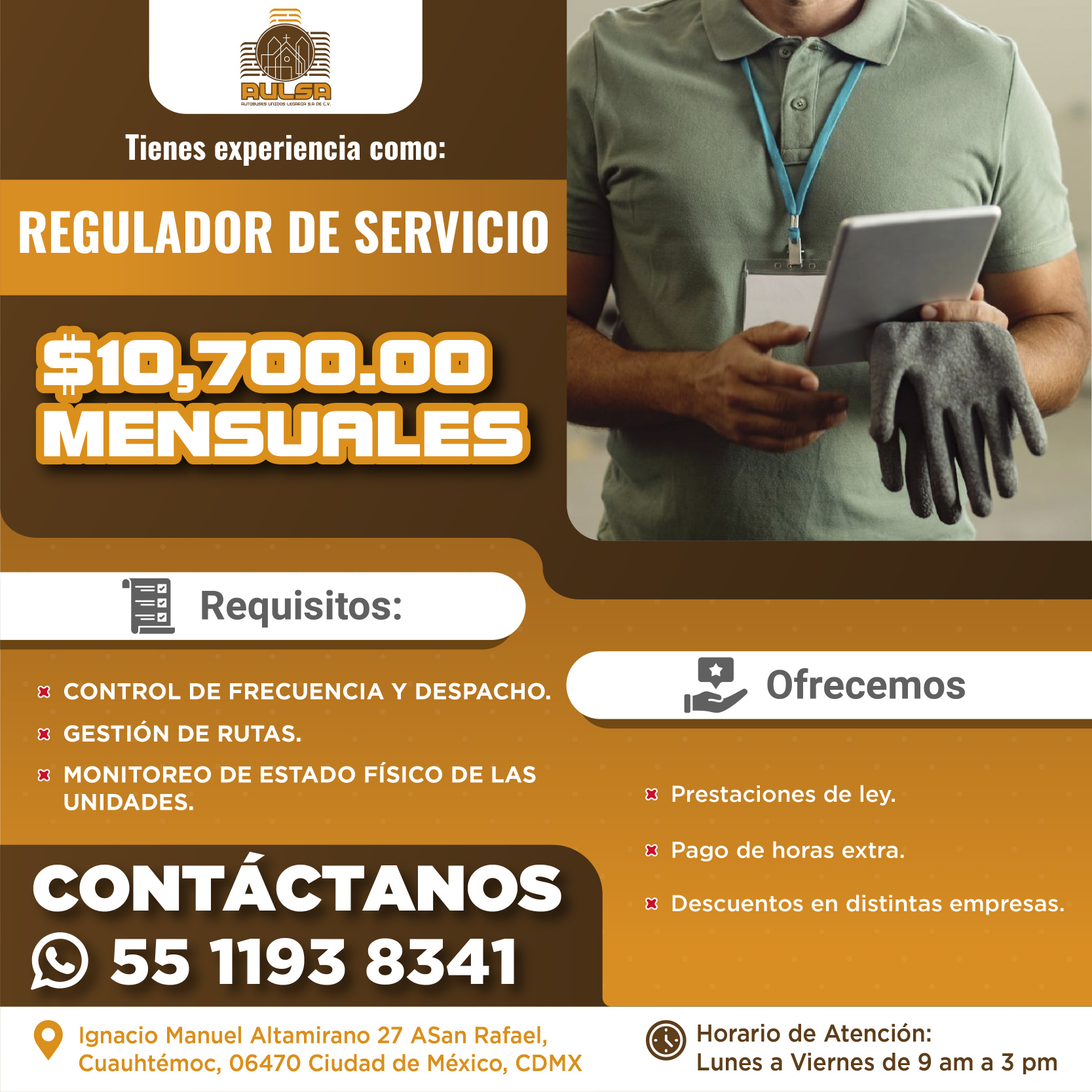 AULSA VACANTE 47-01