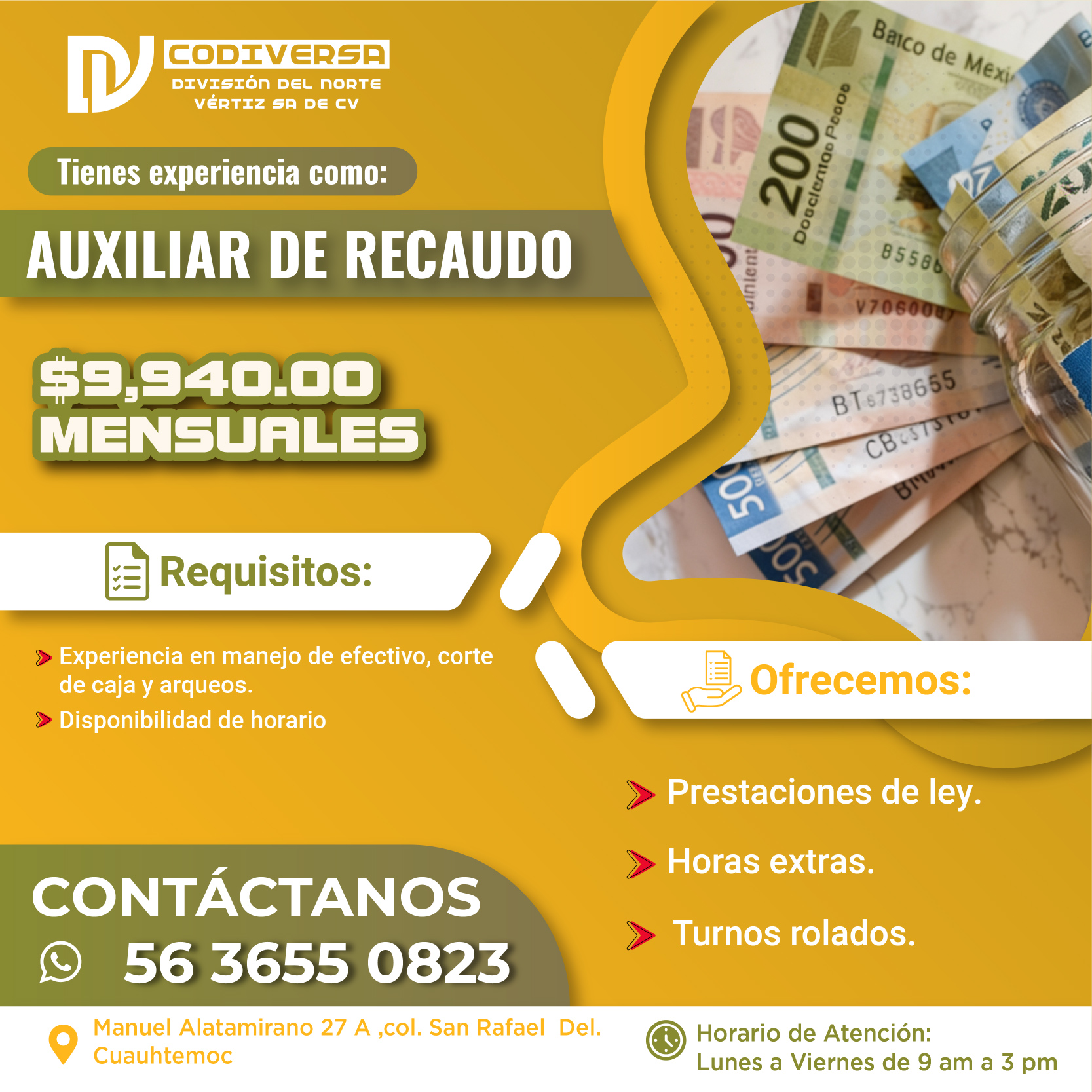 AUXILIAR DE RECAUDO CODIVERSA-01