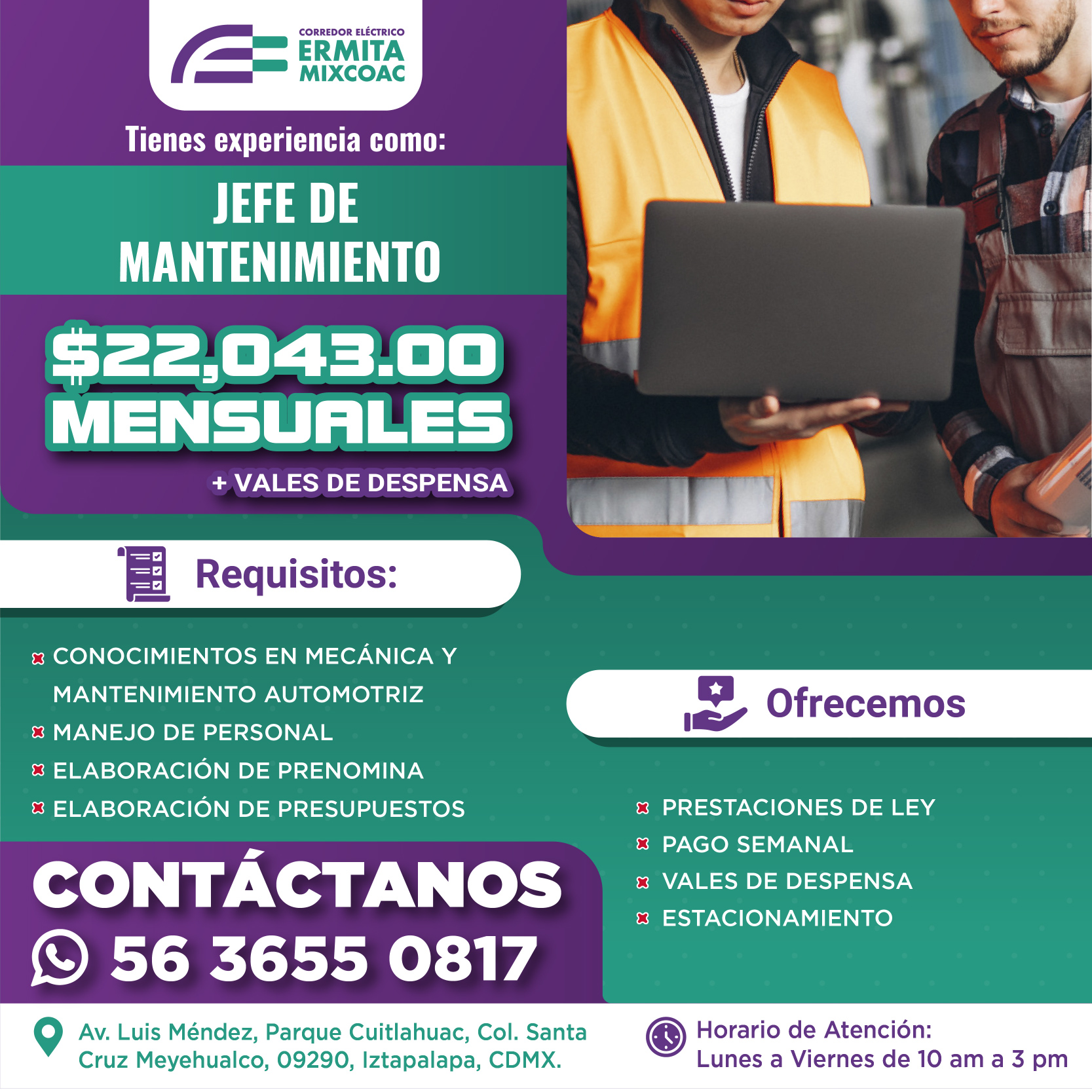 CEEMSA VACANTE 62-01