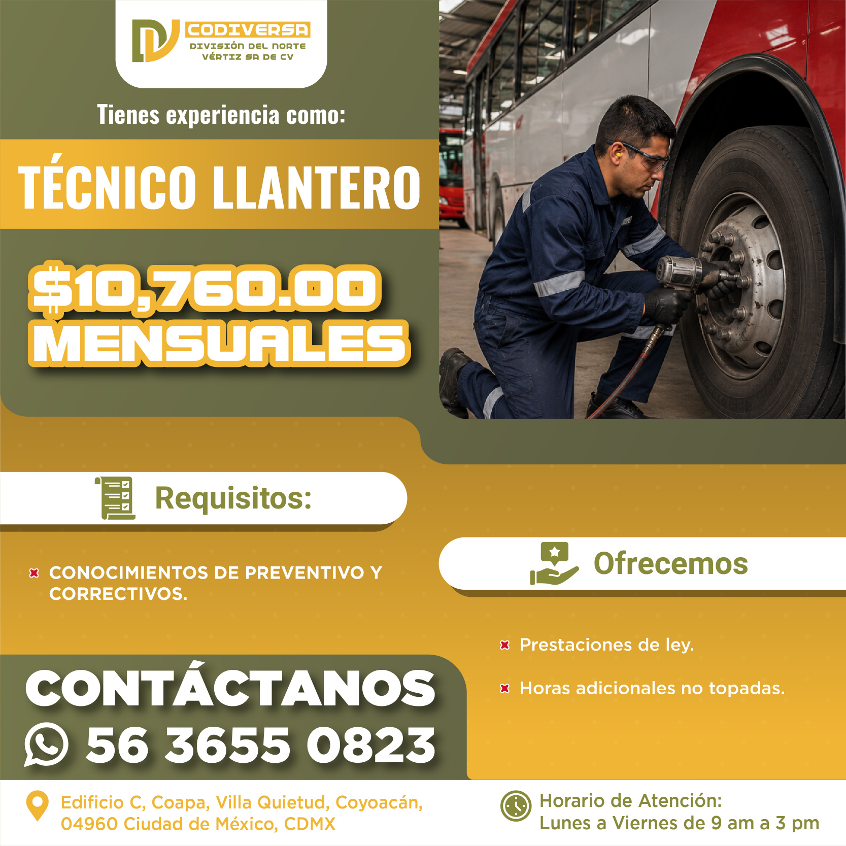 CODIVERSA VACANTE 31-01