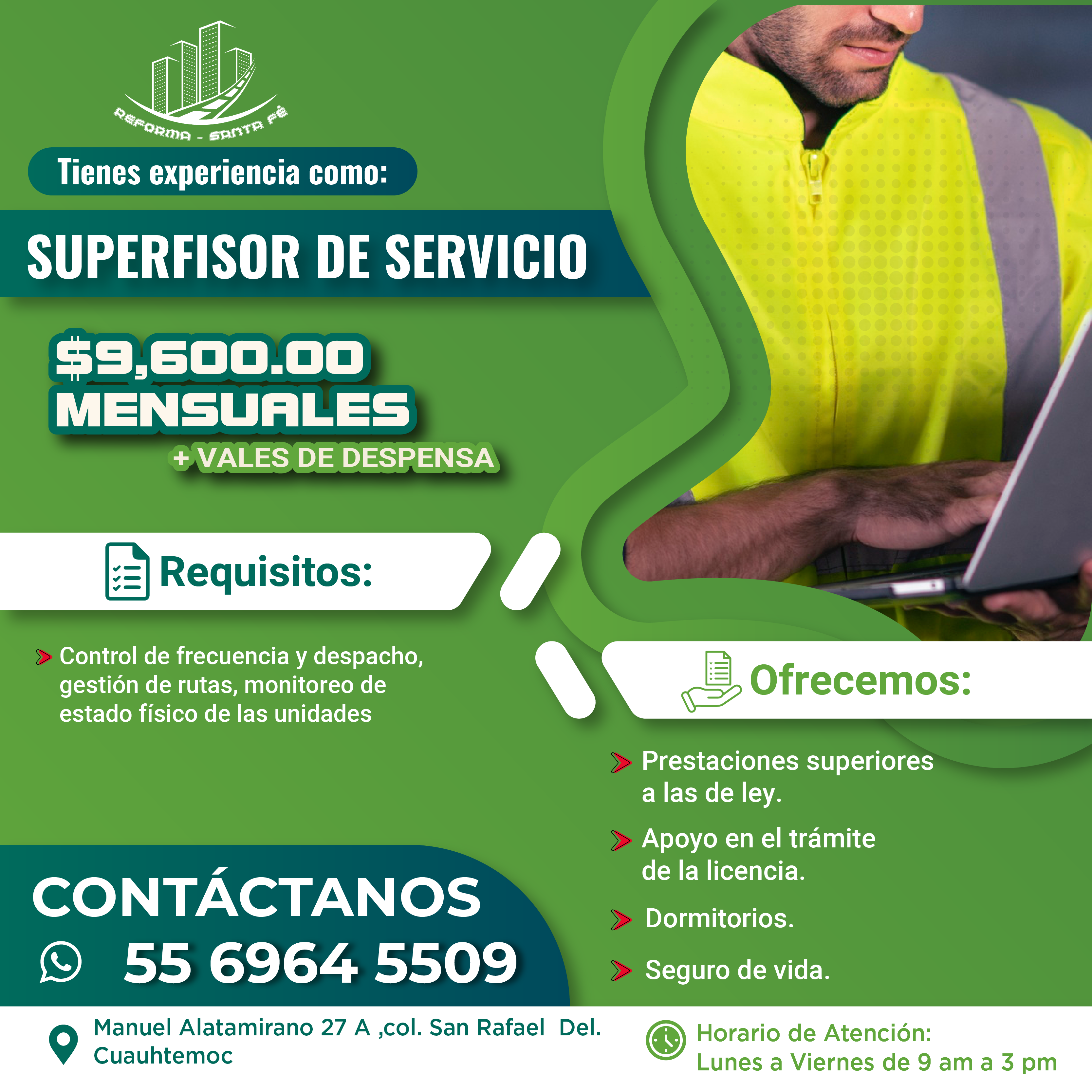 CONTROLADOR DE SERVICIO SANTA FE