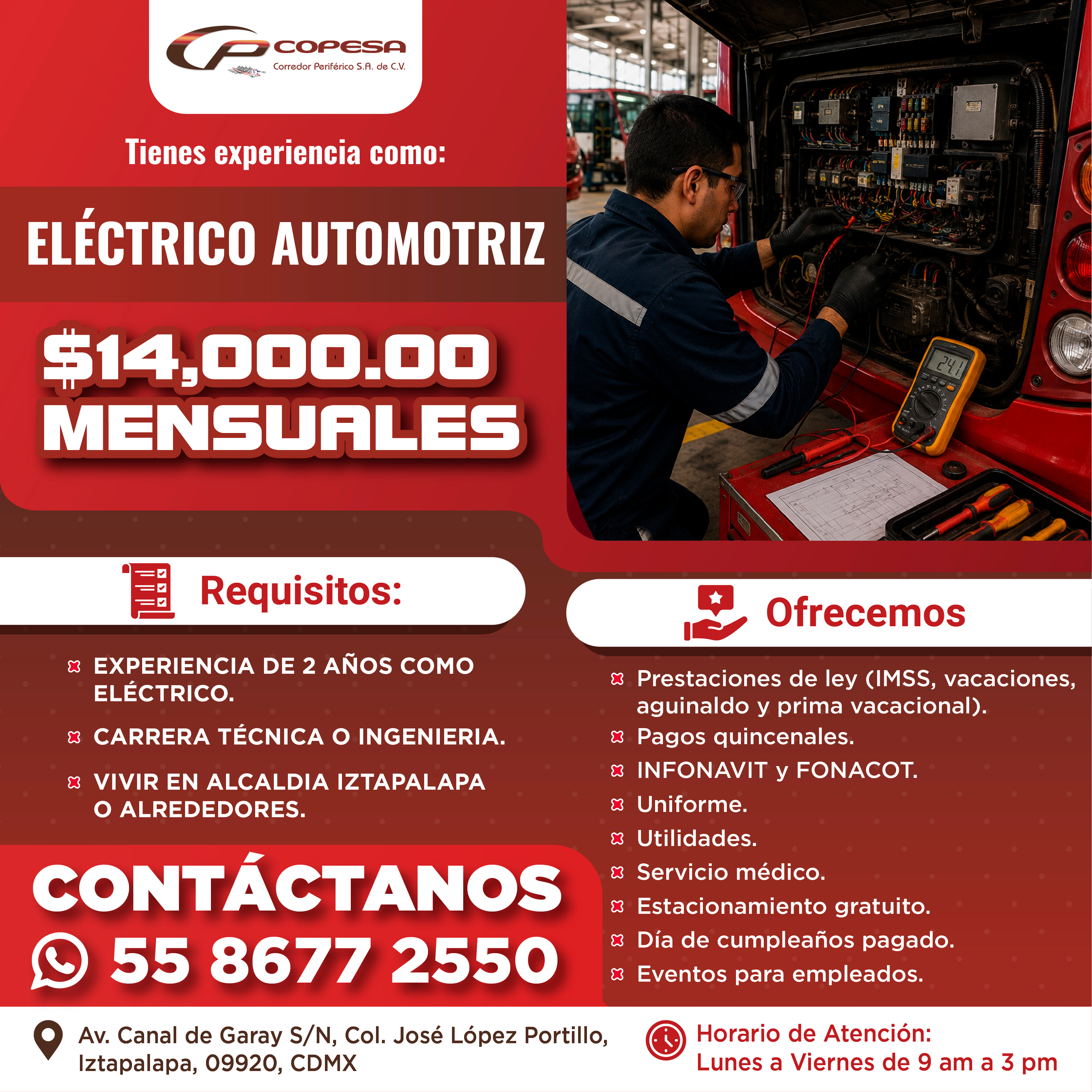 COPESA VACANTE 26