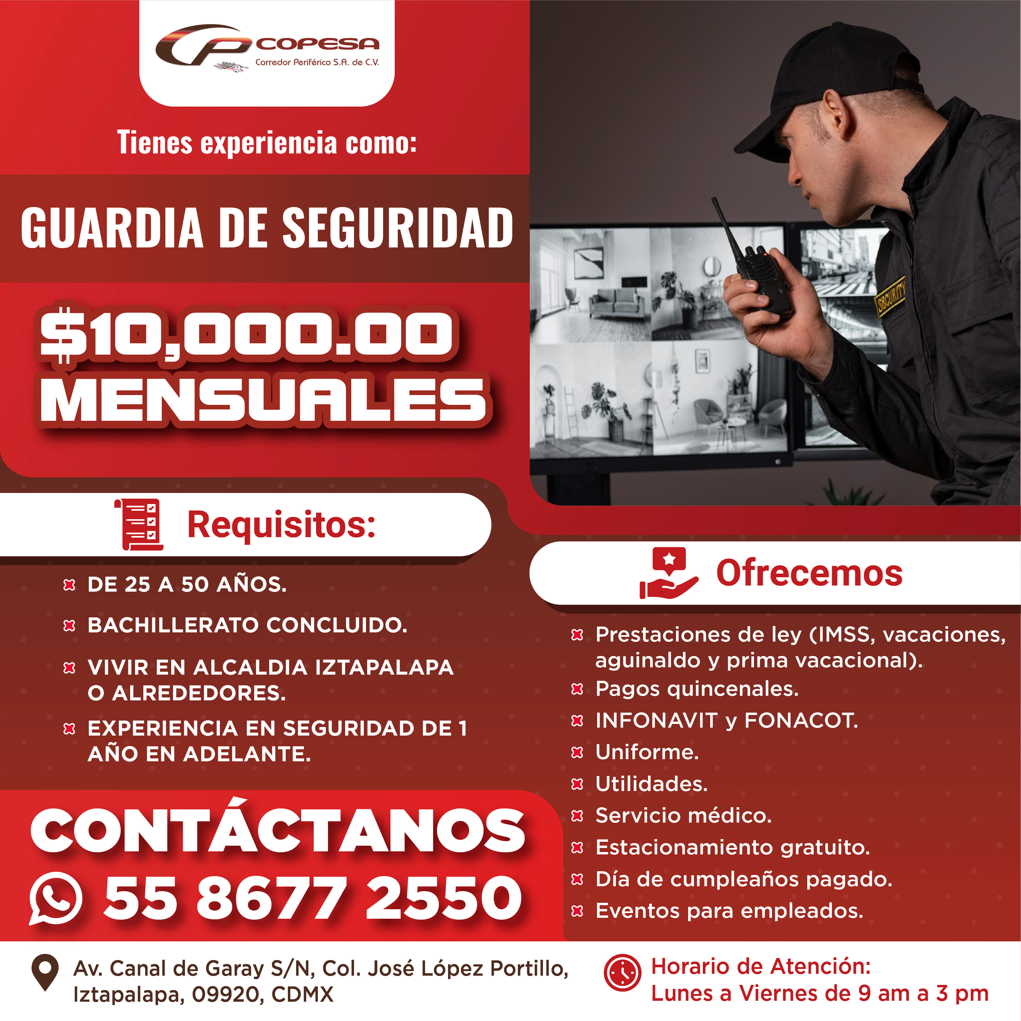 COPESA VACANTE 37