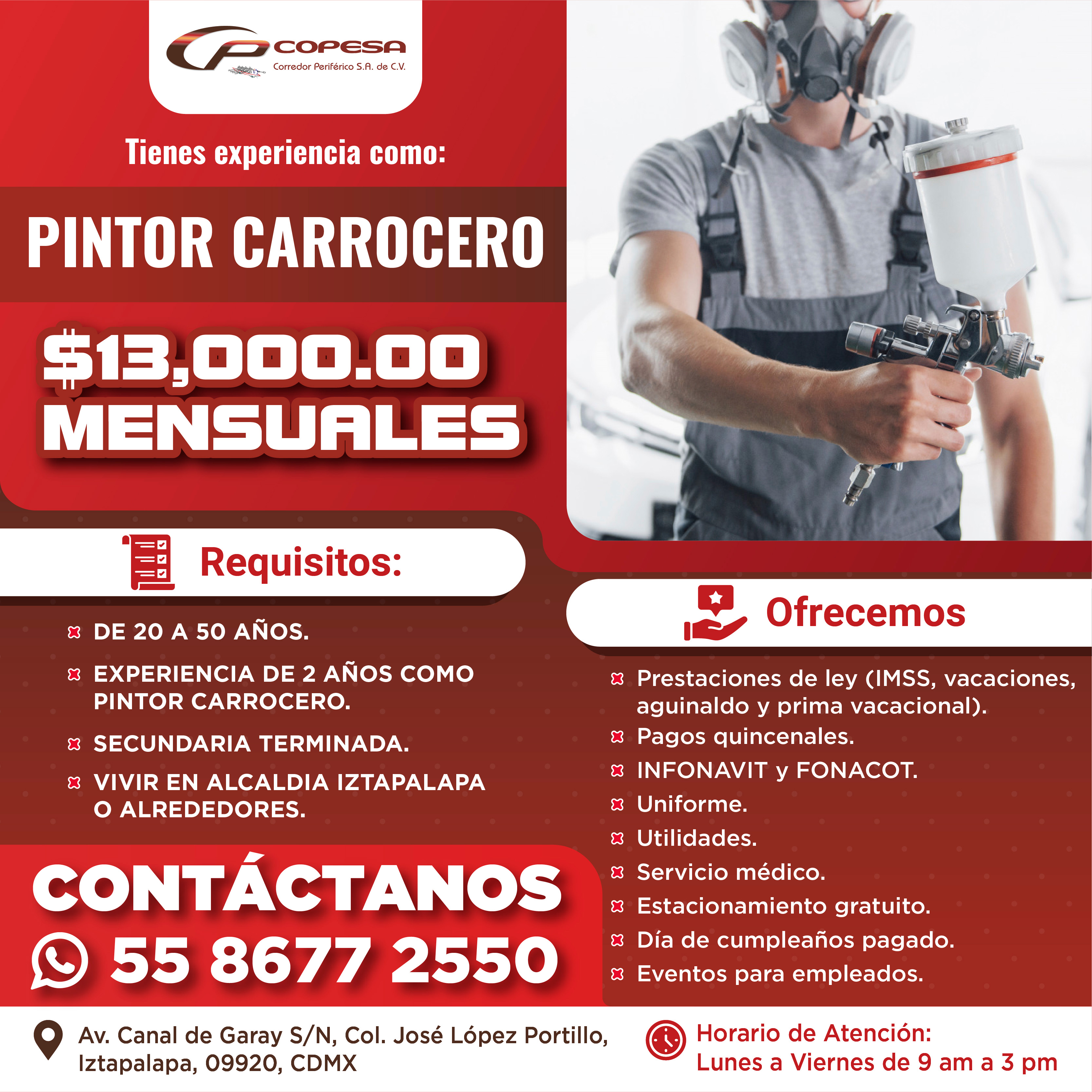 COPESA VACANTE 40