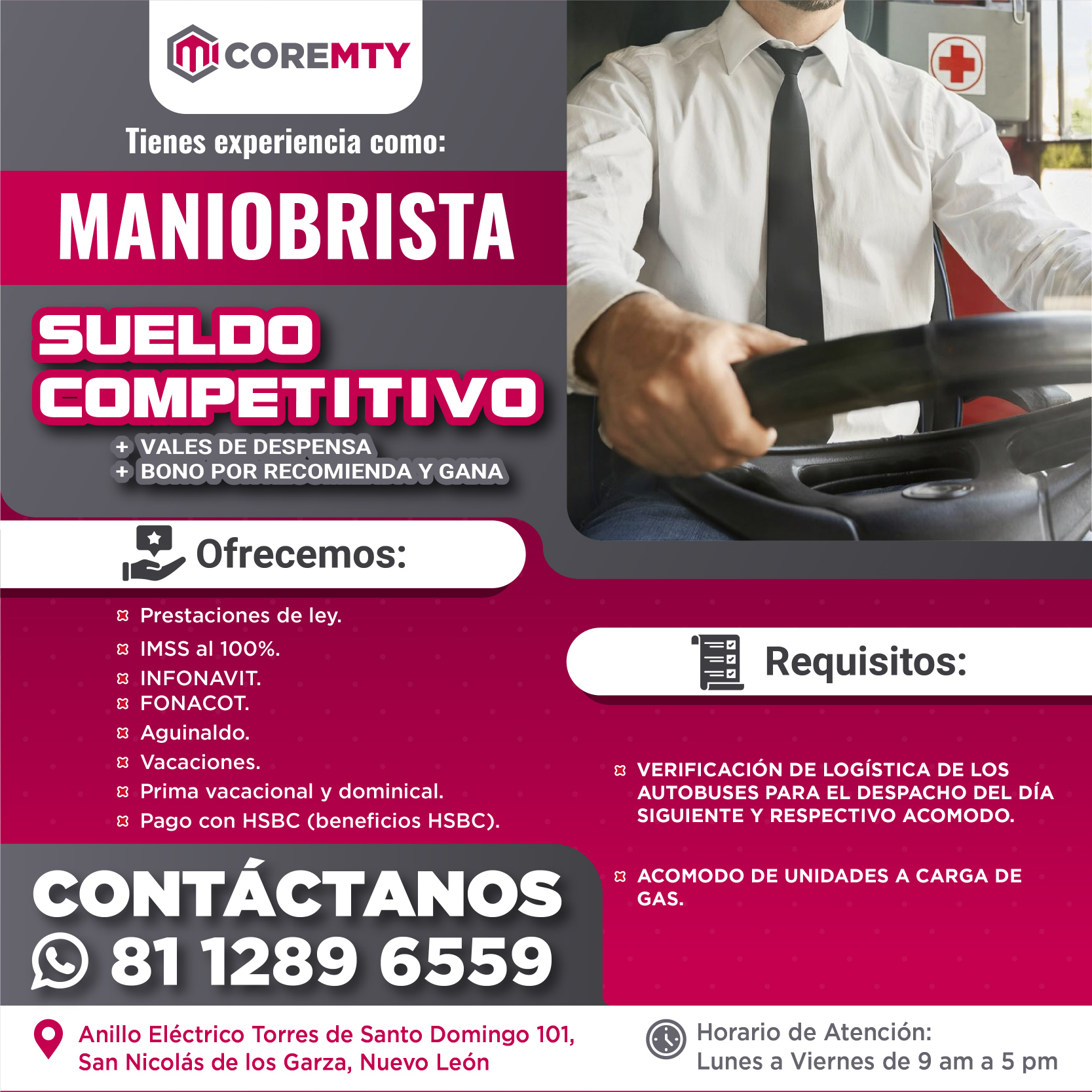 COREMTY VACANTE 54-01