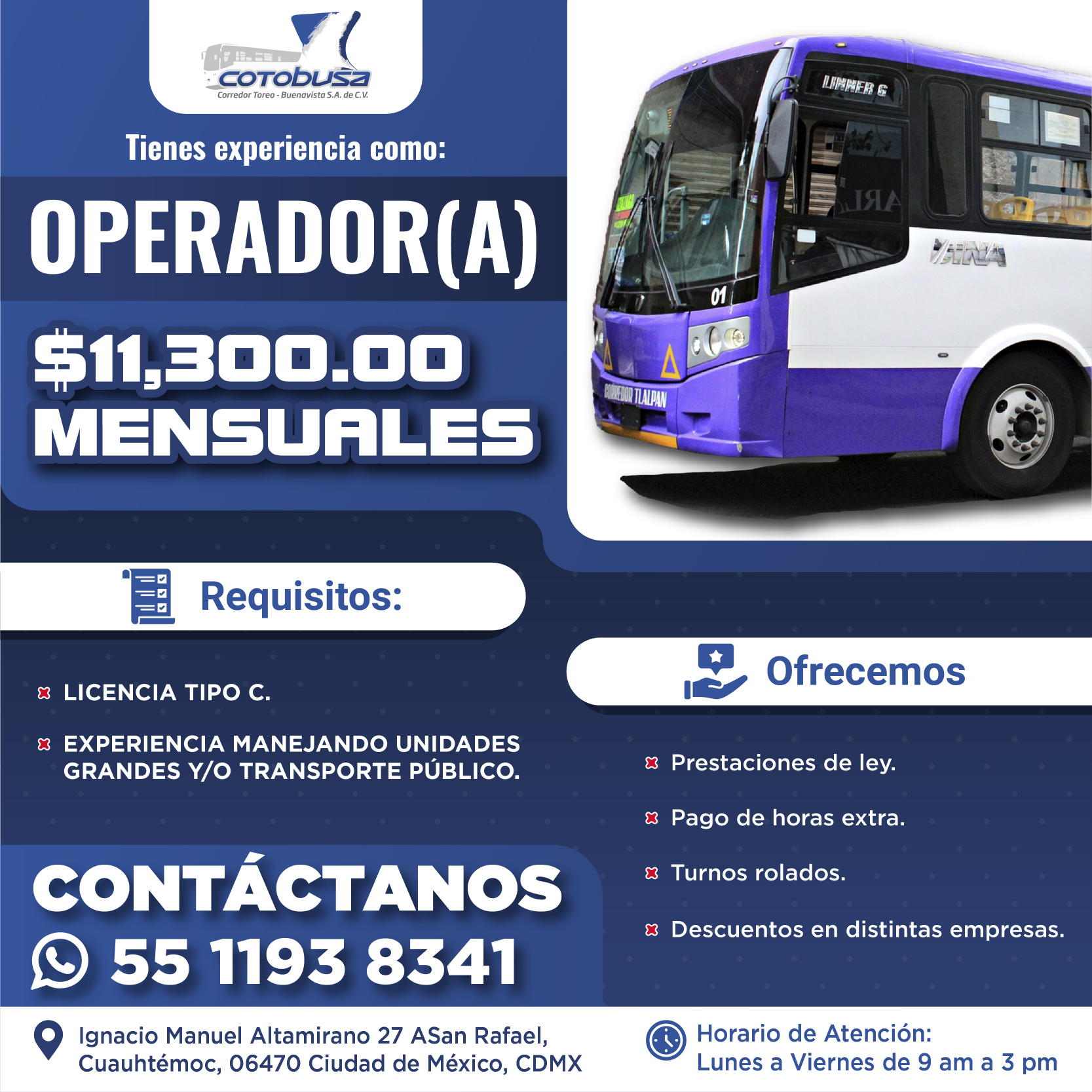 COTOBUSA VACANTE 8-01