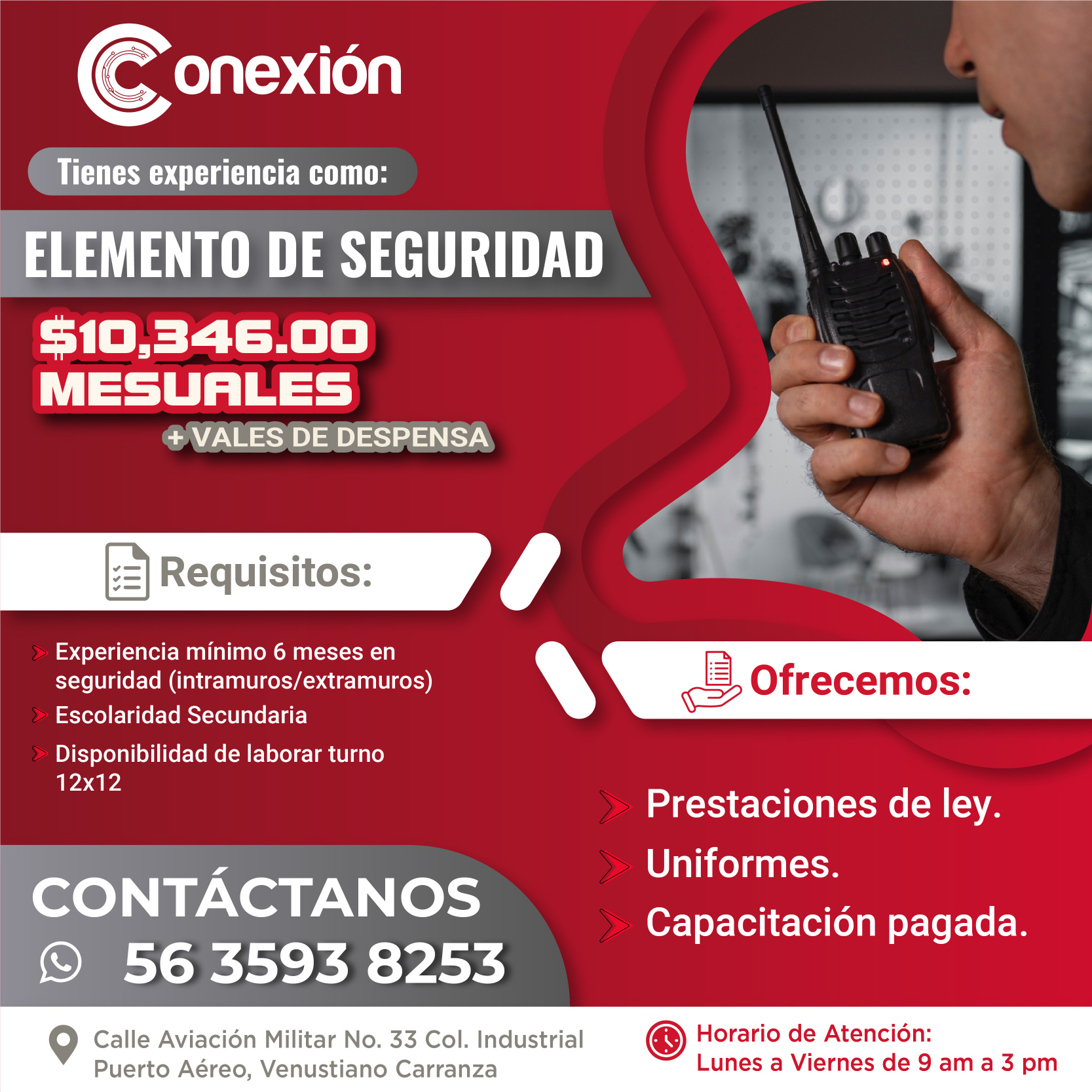 ELEMENTO DE SEGURIDAD CCA-01