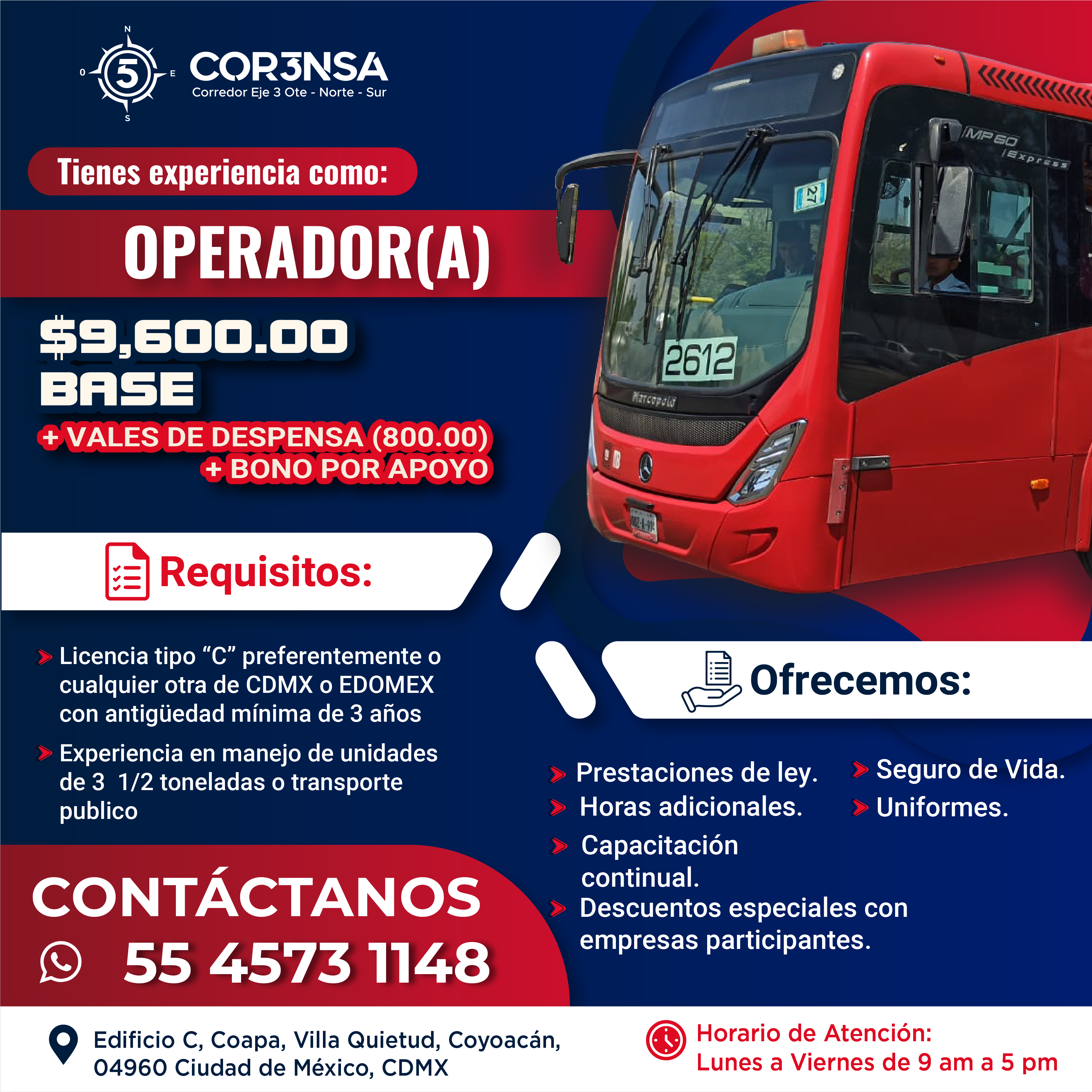 OPERADOR CORENSA