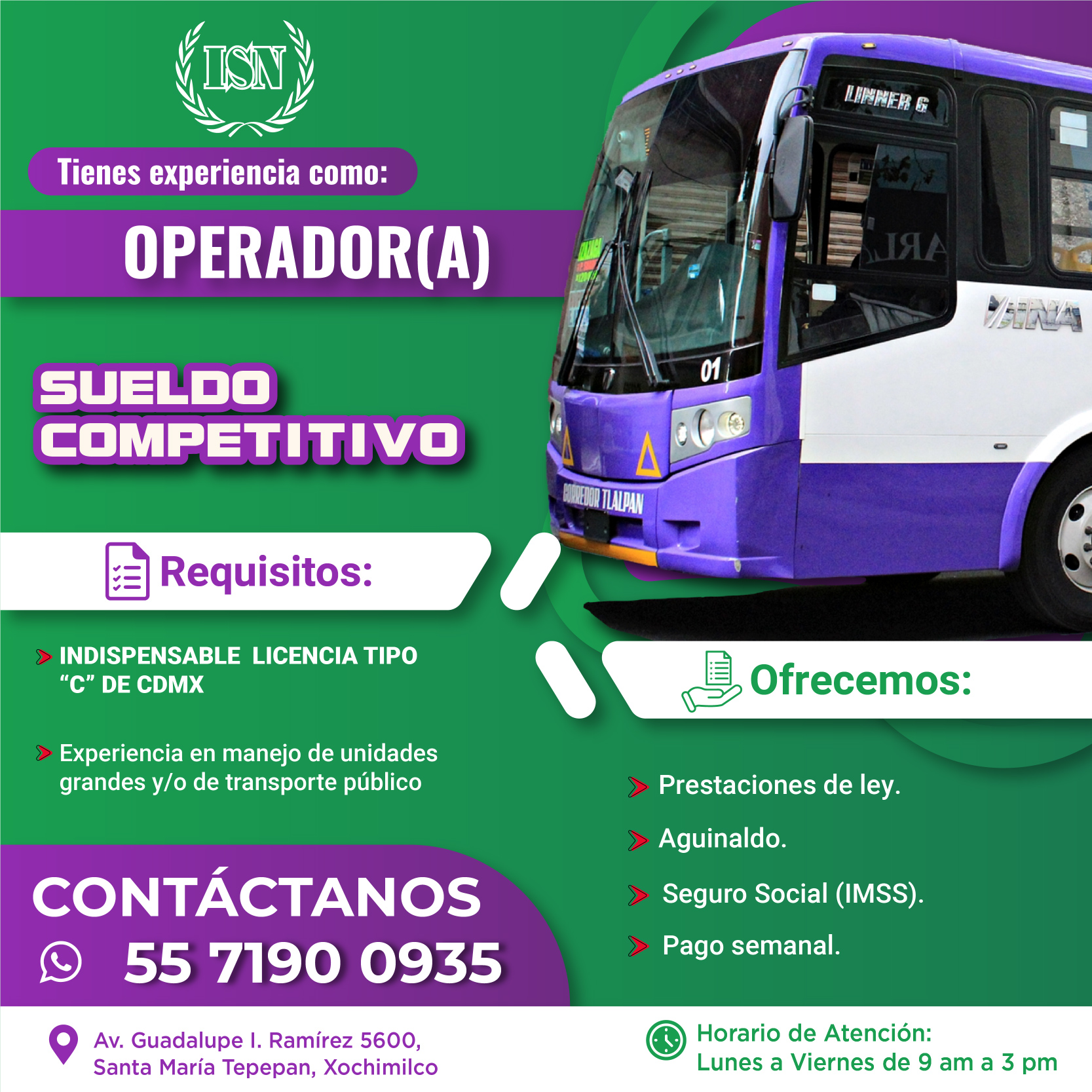 OPERADOR ISN-01