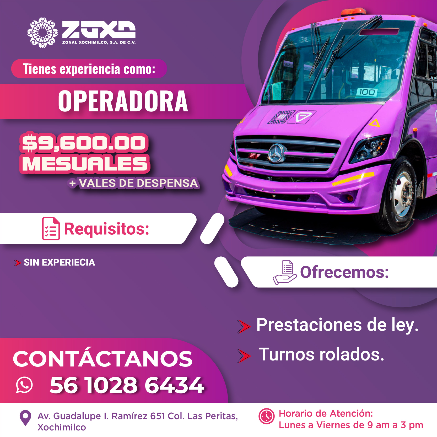 OPERADORA ZOXO-01