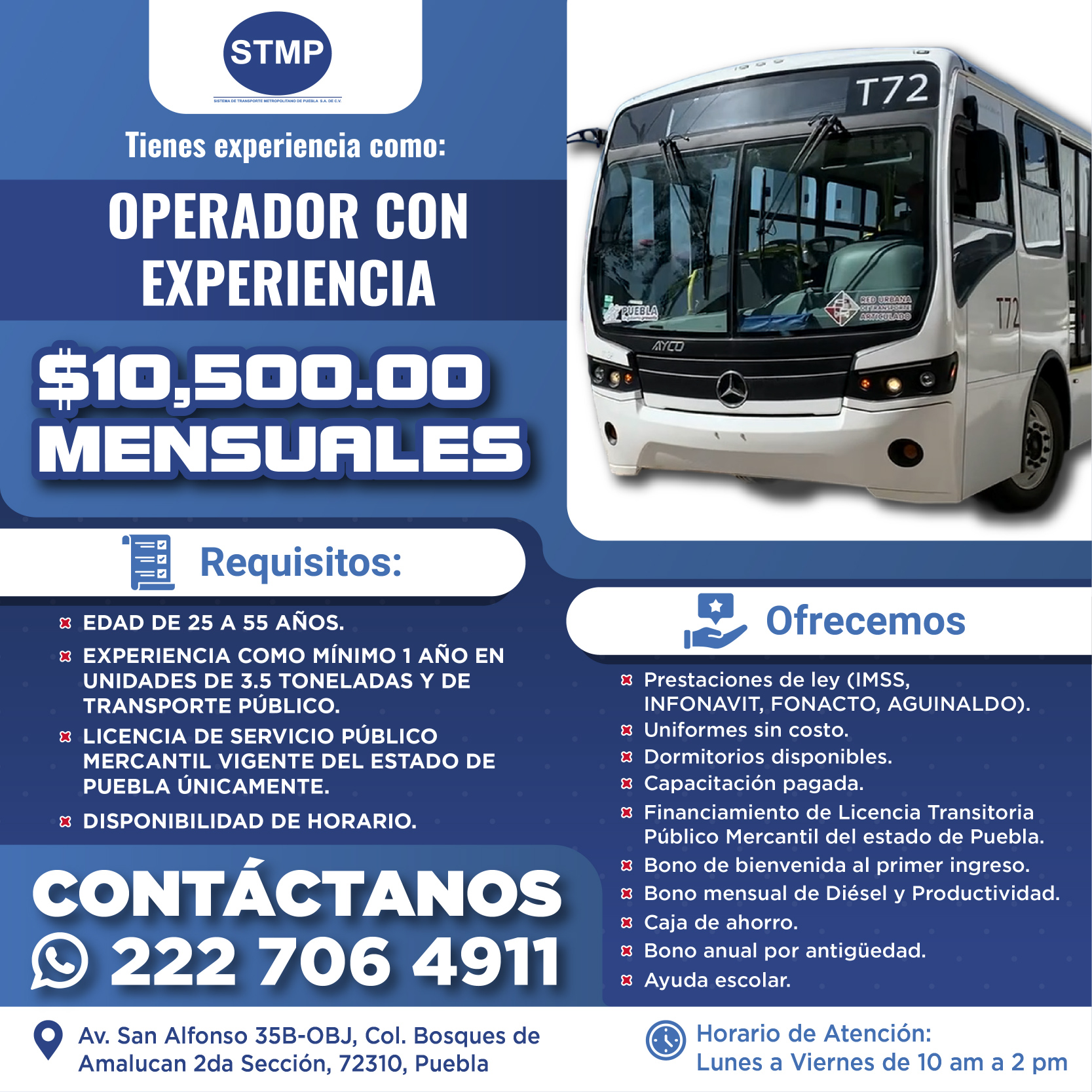 STMP VACANTE 18-01