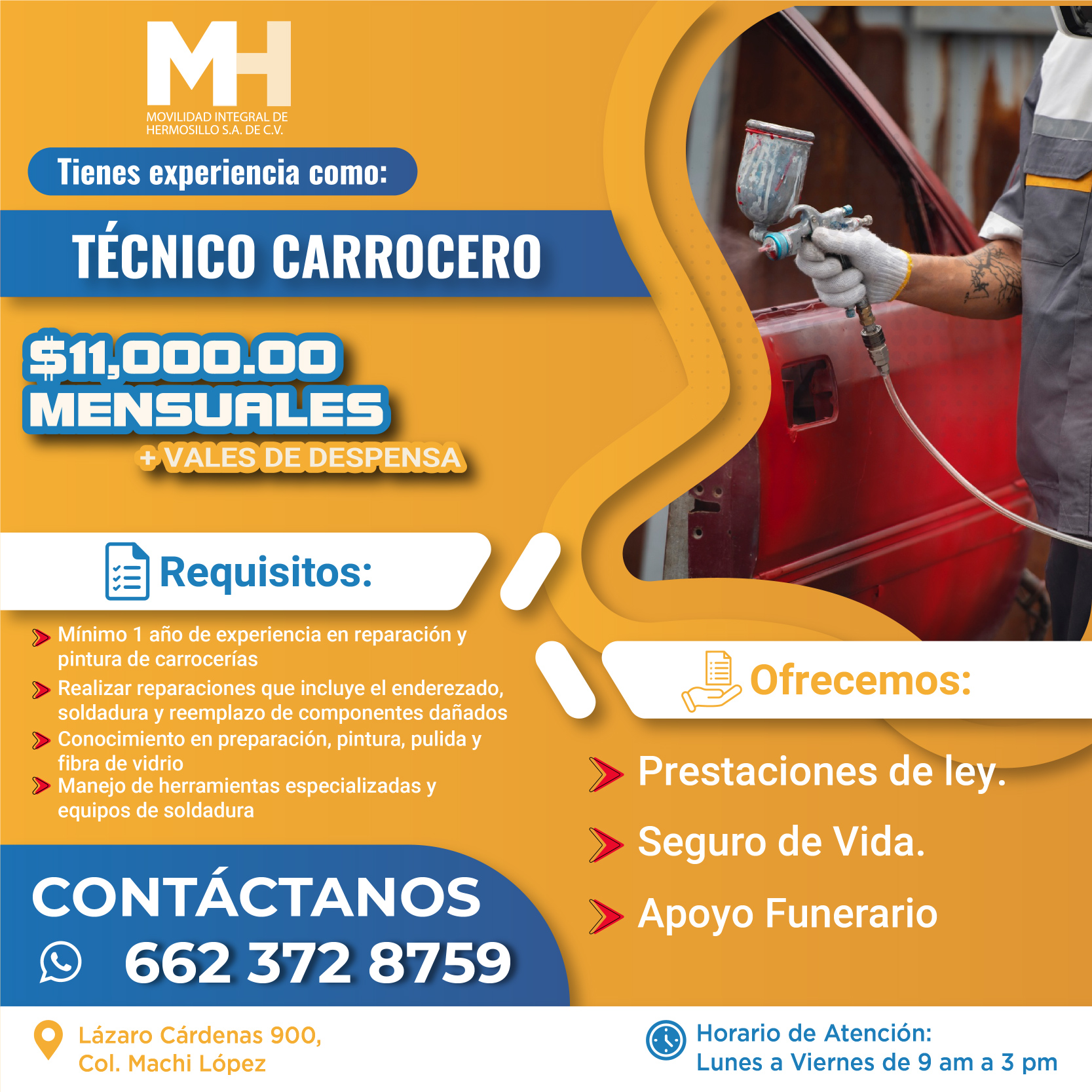 TECNICO CARROCERO MIH-01