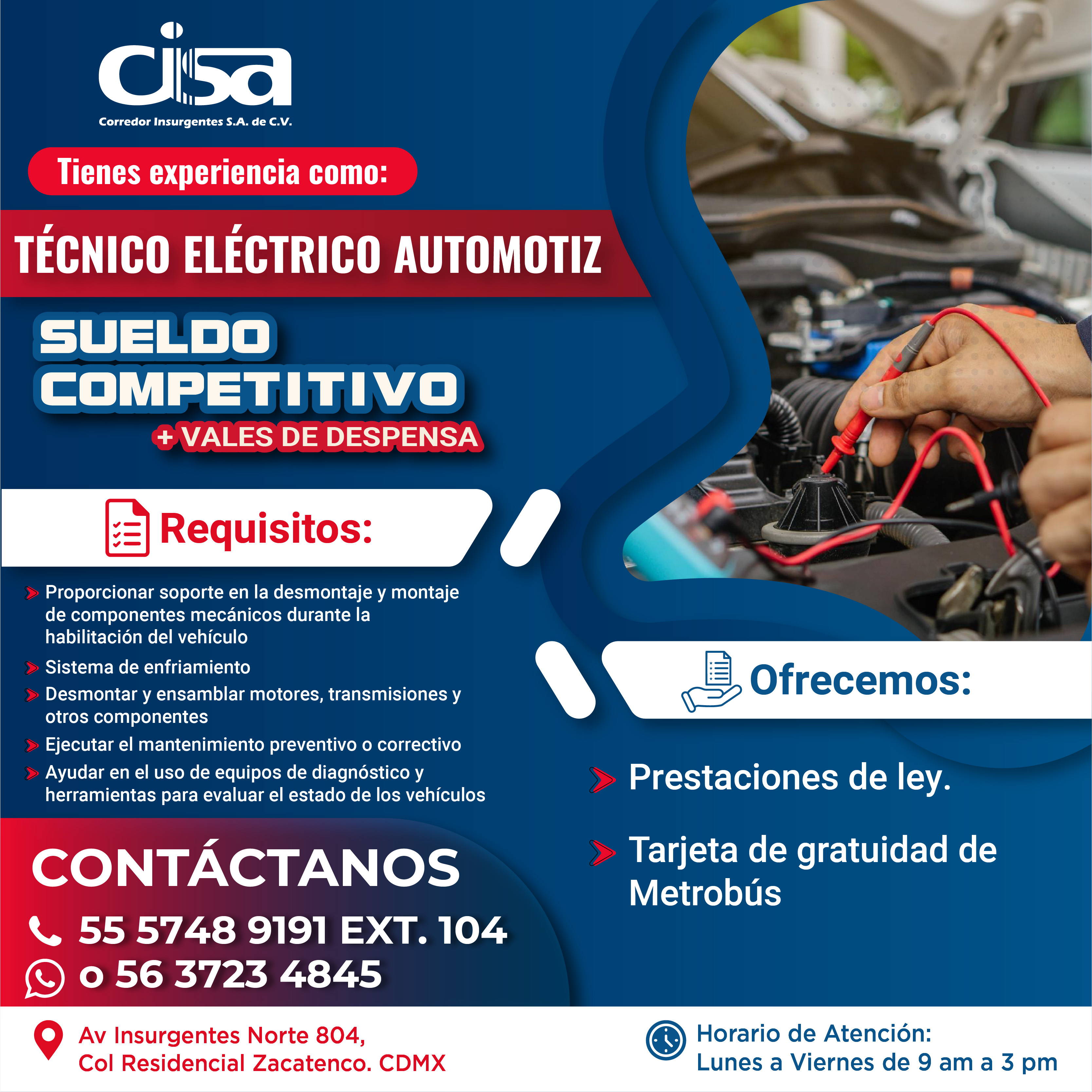 TECNICO ELÉCT AUT