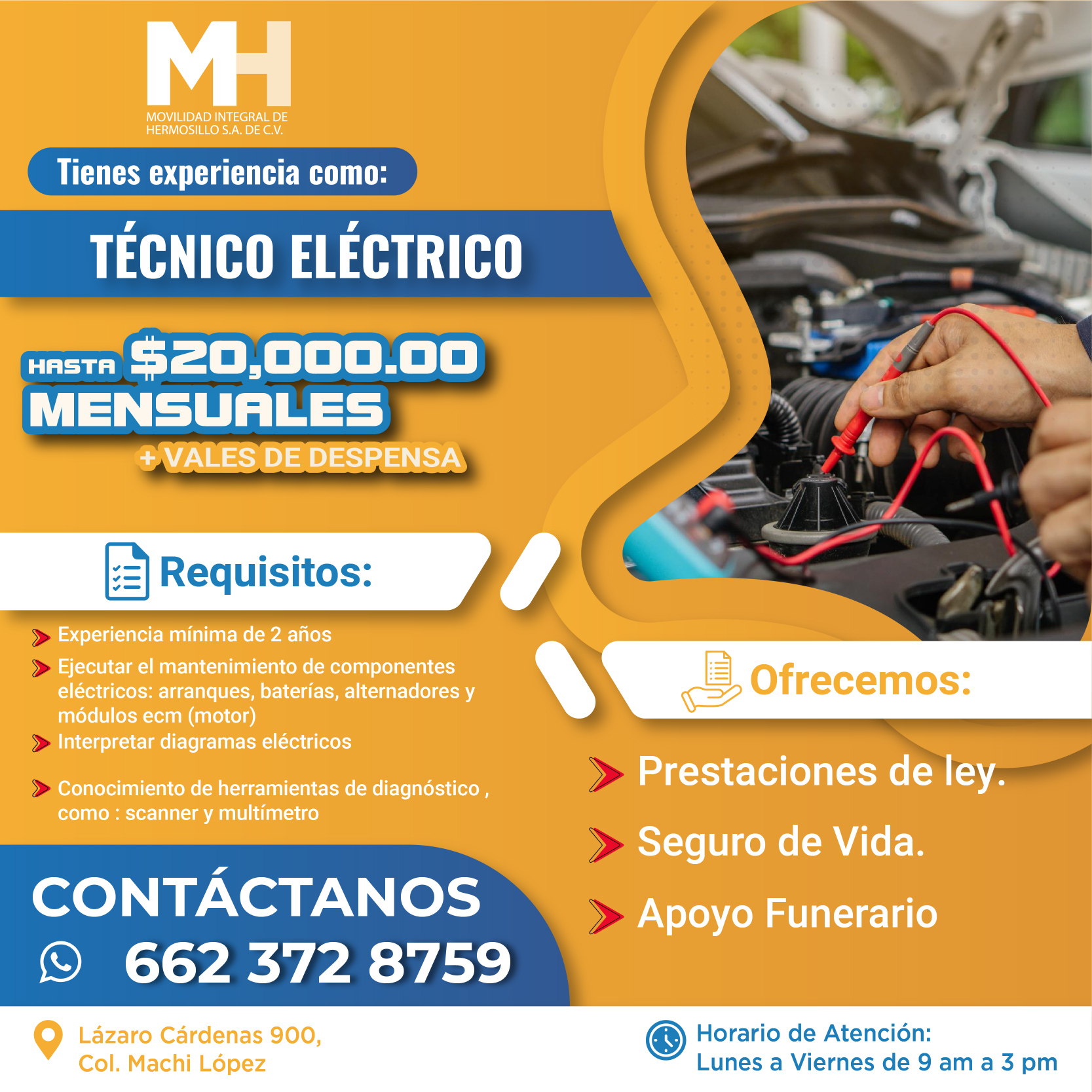 TECNICO ELECTRICO MIH-01