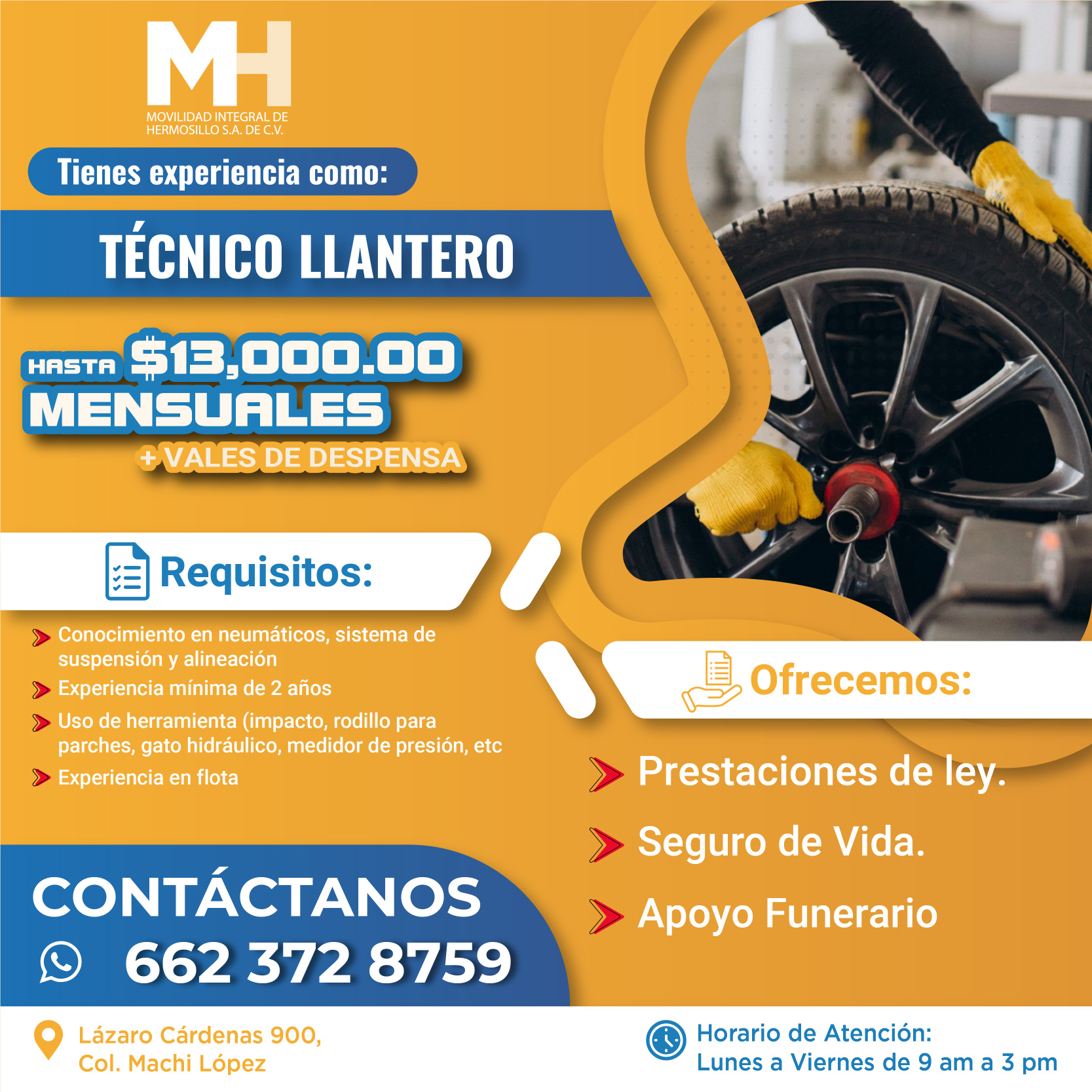 TECNICO LLANTERO MIH-01