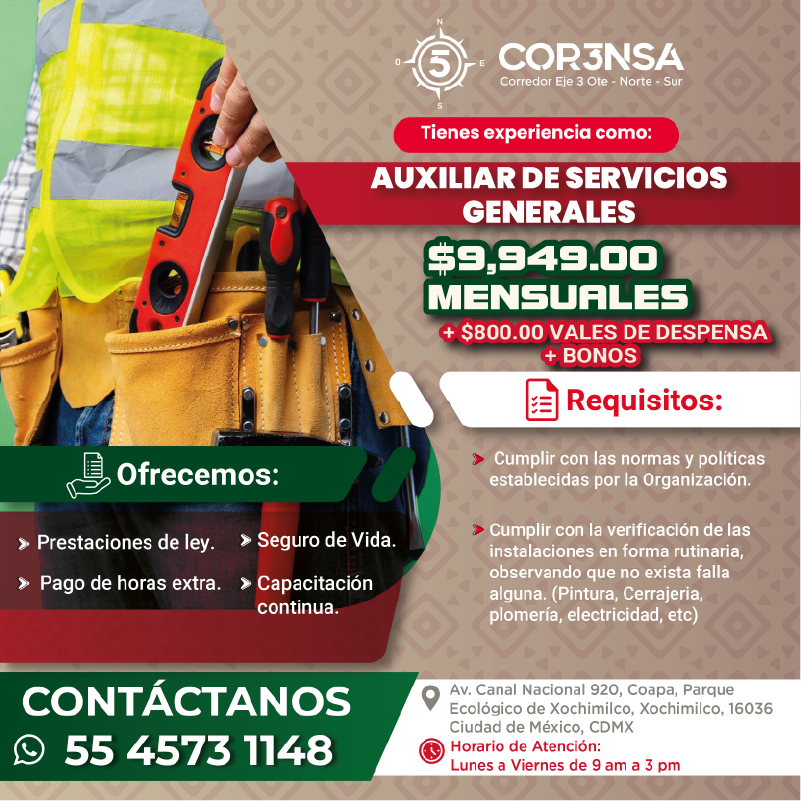 auxiliar de servicios generales corensa-01