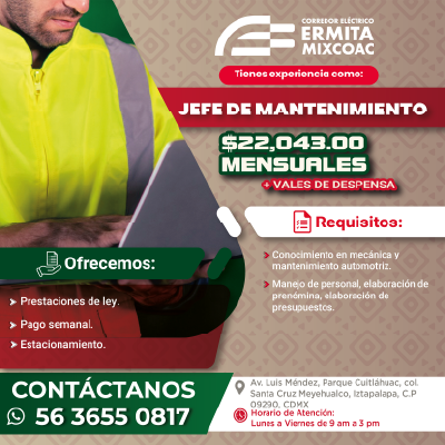 jefe de mantenimiento ceemsa-01