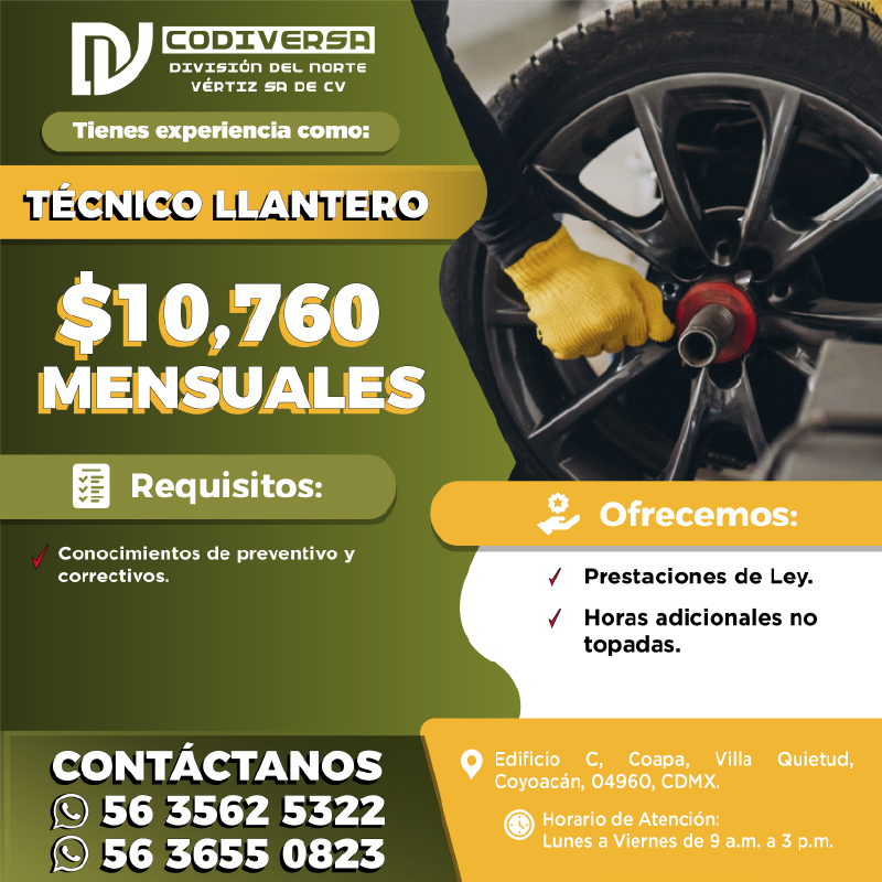 CODIVERSA Tecnico llantero-01