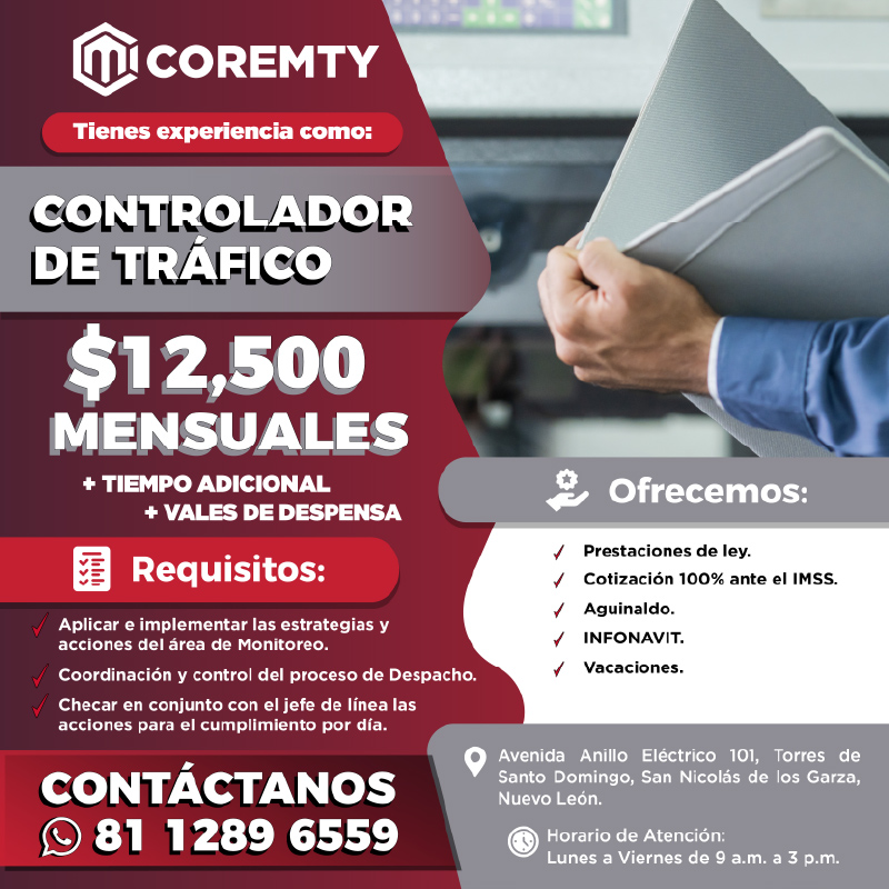 COREMTY Controlador de trafico-01